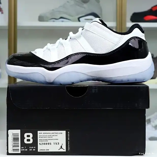 LOW RETRO JORDAN AIR 11 Kimikick CONCORD 0822